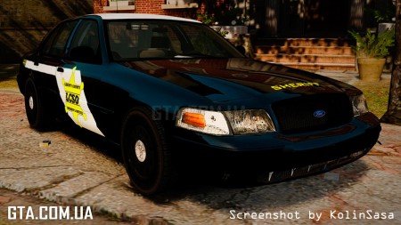 Ford Crown Victoria Sheriff Slicktop